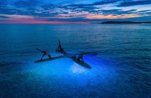 SUP YOGA Night Glow classes at Verudela beach, Pula