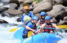 Rafting Class II-III and Zipline Tour from La Fortuna and Arenal