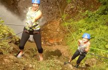 Full Day Class II-III Rafting and Canyoning Rappelling from La Fortuna-Arenal