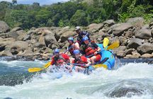 Full Day Class II-III Rafting and Canyoning Rappelling from La Fortuna-Arenal