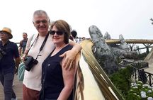 GOLDEN BRIDGE & BA NA HILL via CABLE CAR from DA NANG or HOI AN (Private Tour)