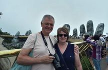 GOLDEN BRIDGE & BA NA HILL via CABLE CAR from DA NANG or HOI AN (Private Tour)