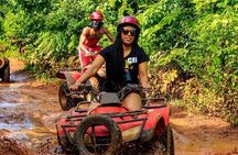 ATV Tour with Cenote swim, Ziplines, Transportation and Lunch Included