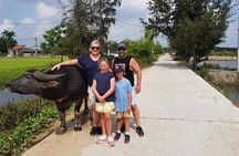 Countryside Tour of Hoi An, Basket Boat, Buffalo ride, Farming with local Farmer