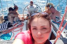 5 hours from Kassandra: W Sithonia Coves & Islands Yacht Sailing