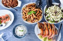 Mykonos Catamaran Private Sunset Cruise, Full Meal & Open-Bar