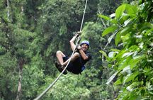 Zipline over La Fortuna Waterfall