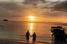 Railay and 4-Island Sunset Speedboat Cruise with Night Snorkel