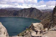 Private Quilotoa Lagoon and Toachi Canyon Including Local Family Visit
