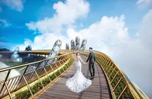 PRIVATE Half day to Golden Bridge Bana hill from Danang City