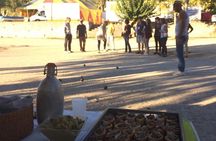 Petanque (boules) lesson in Provence