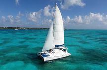 Isla Mujeres Catamaran Luxury Sailing Experience from Puerto Morelos