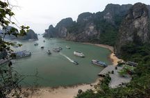 Day trip to Halong Bay: Hiking, Kayaking, and Cave