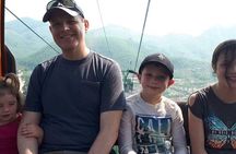 GOLDEN BRIDGE & BA NA HILL.,SUNWORD via Cable Car, Waterfall, Wild Jungle 