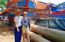 VISIT THANH HA POTTERY Village & CAM KIM ISLAND with BICYCLE PRIVATE TOUR