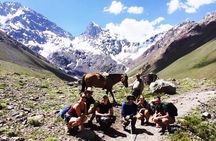 Glacier Hike at El Morado Glacier, from Santiago