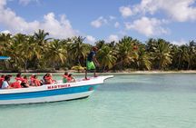 From Punta Cana: Saona Island & Altos de Chavon Day Trip with Lunch and Open Bar