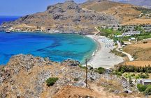  Preveli Beach and Damnoni Kourtaliotikowaterfalls from Rethymno