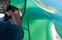Magnificent Helicopter Tour -Tampa Bay, Skyway Bridge, Beaches of Pinellas Co.