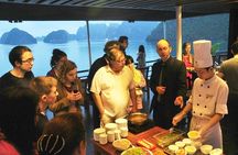 Halong bay luxury cruise 2D/1N: Titop island, Surprise cave, Kayaking, Swimming
