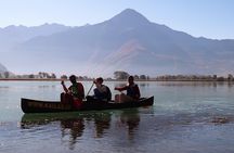 Canoeing Mezzola Lake, Italian Alps