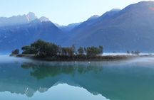 Canoeing Mezzola Lake, Italian Alps