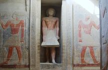 Full Day Tour to Pyramids of Giza Sphinx, Saqqara Step Pyramids and Memphis