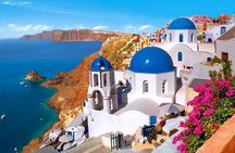 Santorini Island Private Custom Tour in Half or Full Day 