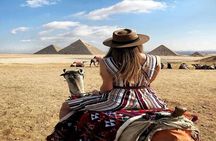 Private Experienced Tour for Camel ride during the sunset with Local Bedouin Dinner