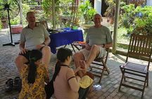 Hoi An Cycling Around Villages with Basket boat, Cooking Lass & Foot Massage