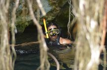 Playa del Carmen Jungle Tour: Tulum, Cenote Snorkeling, Ziplining and Lunch