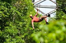 Playa del Carmen Jungle Tour: Tulum, Cenote Snorkeling, Ziplining and Lunch