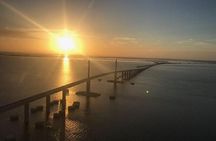 Magnificent Helicopter Tour -Tampa Bay, Skyway Bridge, Beaches of Pinellas Co.