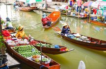 Private Tour: Floating Markets of Damnoen Saduak Cruise Day Trip from Bangkok