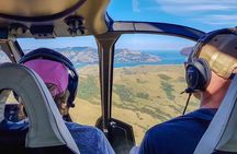 Christchurch to Akaroa by Helicopter 
