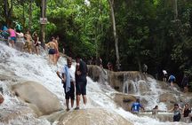 Dunn's River Falls and Beach From Ocho Rios Jamaica 