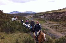 Private Mitad del Mundo Tour & 3-hour Horseback Ride inside of Pululahua Crater