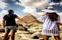 Private Cairo Layover Tour to Giza Pyramids - Sphinx with Camel ride - Bazaar