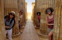 Giza Pyramids - Sphinx & Saqqara & Memphis