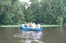 Canoe tour in Tortuguero National Park