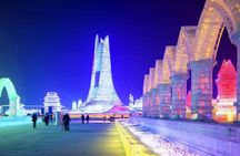  Private Night Tour to Harbin Ice Festival
