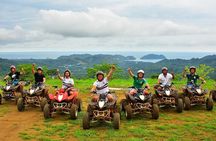 Ocean View Zip Line + 3hr ATV & Waterfalls Combo Tour