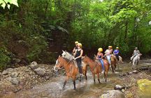 Horseback + Natural Pool Adventure in Jaco Beach and Los Suenos 