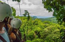 Ocean View Zip Line + 3hr ATV & Waterfalls Combo Tour