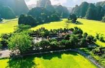 Hoa Lu Tam Coc Full-Day DELUXE Tour Including BUFFET LUNCH & River Boat Ride