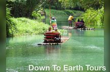 Martha Brae Bamboo Rafting Tranquil Peace Of Mind 
