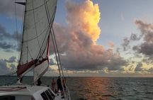 Sunset Sail in Miami: Complimentary Champagne Toast