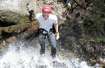 Rappel in the Anton Valley