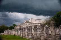 Pyramid in Jungle- Coba, Chichen Itza- most important Maya city, sacred Cenote 