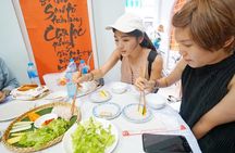 Evening Walking Food Tour, folk game and lantern boat